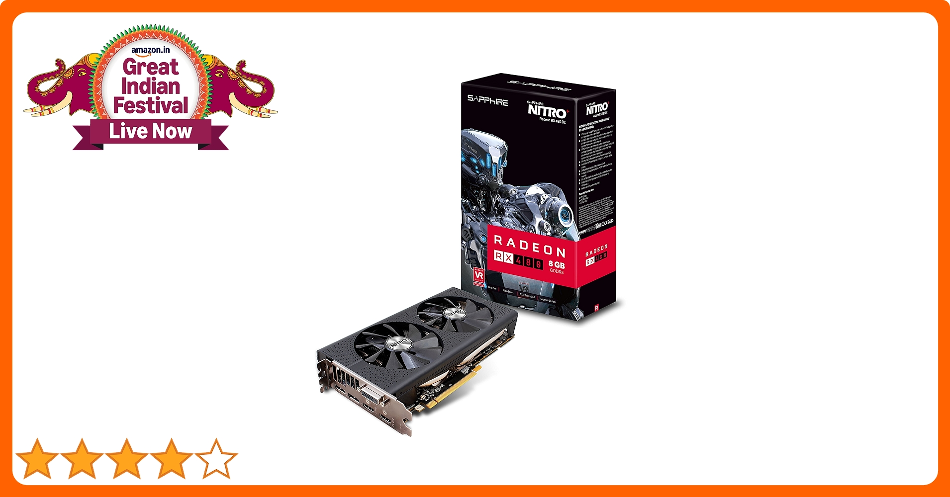 Radeon　RX480　8GB　2個セット　SAPPHIRE　NITRO Amazon.com: Sapphire Radeon Nitro+ Rx 480 4GB GDDR5 Dual